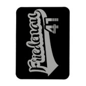 Berlin Friedenau 41 Classic City Nummer Magneet (Verticaal)