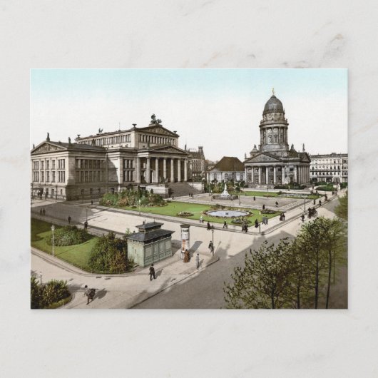 Berlin Gendarmenmarkt Briefkaart (Voorkant)