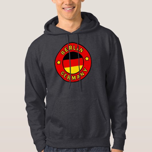 Berlin Germany Hoodie (Voorkant)