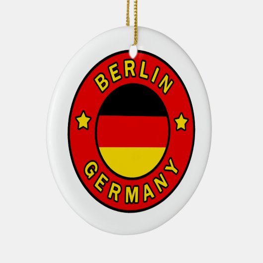 Berlin Germany Keramisch Ornament (Rechts)