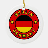 Berlin Germany Keramisch Ornament (Voorkant)