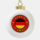 Berlin Germany Keramische Bal Ornament (Voorkant)