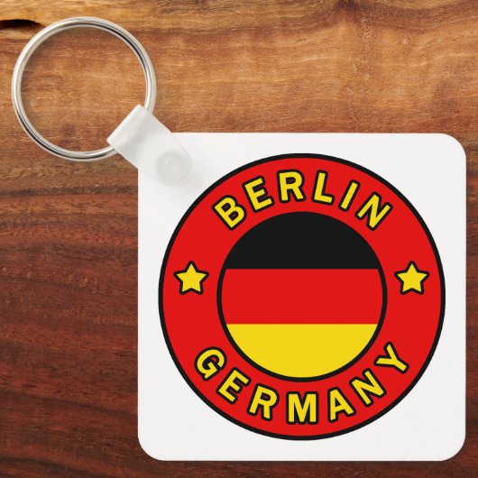 Berlin Germany Sleutelhanger (Voorkant)