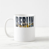 Berlin Germany Urban Skyline Photography Font Koffiemok (Links)