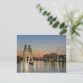 Berlin Hauptstadt Deutschland Briefkaart (Staand voorkant)