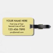 Berlin Heart Bagagelabel Sjabloon, Duitsland (Achterkant horizontaal)