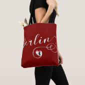 Berlin Heart Grocery Bag, Duitsland Tote Bag (Dichtbij)