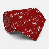 Berlin Heart Stropdas, Duitsland Stropdas (Opgerold)