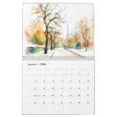 Berlin in Watercolor – Art Calendar 2026 Kalender (Jan 2026)