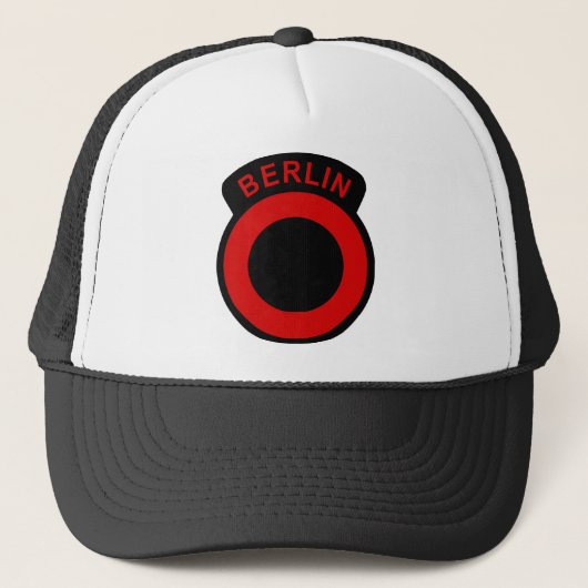 Berlin Infantry Brigade Fan Cap Trucker Pet (Voorkant)