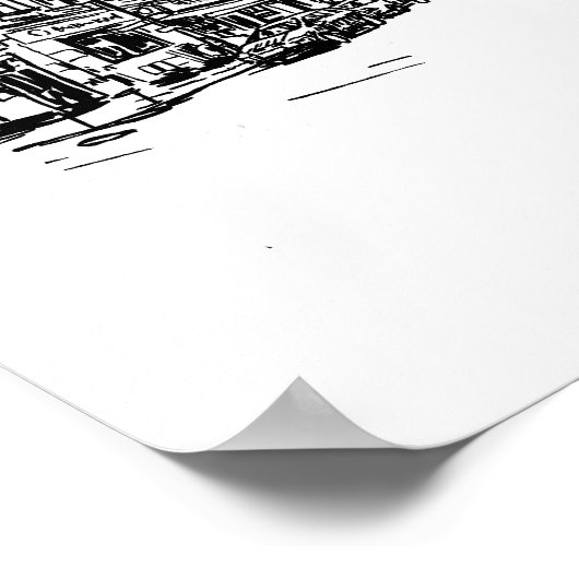 Berlin Kreuzberg Poster (Hoek)