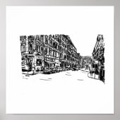 Berlin Kreuzberg Poster (Voorkant)