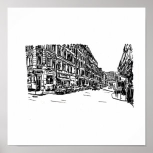 Berlin Kreuzberg Poster