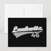 Berlin Lankwitz 46 Classic City Number  Briefkaart (Voorkant / Achterkant)