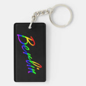 Berlin | LGBTQ+ Pride Sleutelhanger (achterkant)
