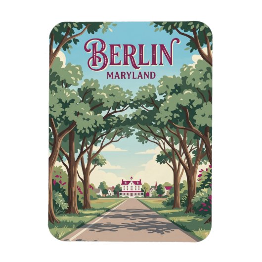 Berlin Maryland Magneet (Verticaal)