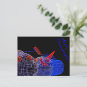 Berlin Merry Christmas Briefkaart (Staand voorkant)