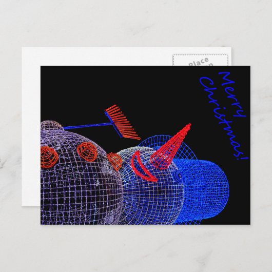 Berlin Merry Christmas Briefkaart (Voorkant / Achterkant)