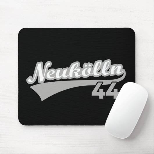 Berlin Neukölln 44 Logo Mousepad Muismat (Met muis)