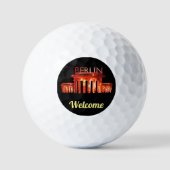 Berlin Nightlife gepersonaliseerd Golfballen (Voorkant)
