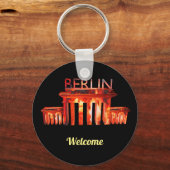 Berlin Nightlife gepersonaliseerd Sleutelhanger (Voorkant)