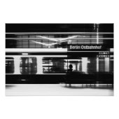 Berlin Ostbahnhof Foto Afdruk (Voorkant)
