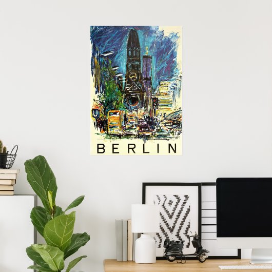 BERLIN POSTER (Thuiskantoor)