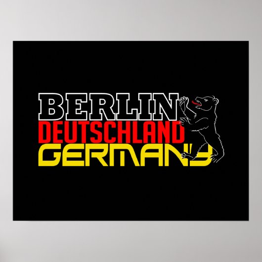 BERLIN POSTER (Voorkant)