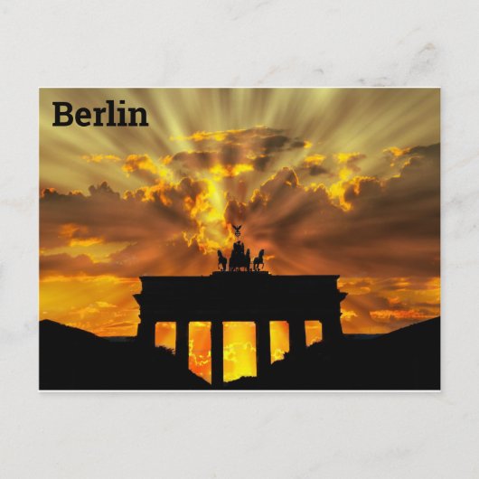 Berlin Postkarte Briefkaart (Voorkant)