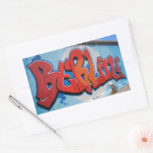 Berlin Rechthoekige Sticker (Envelop)