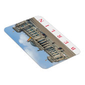 Berlin-Reichstag en Duitse koelkast-magneet Magneet (Rechterzijde)