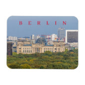 Berlin Reichstag uitzicht koelkastmagneet Magneet (Horizontaal)