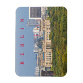 Berlin Reichstag uitzicht koelkastmagneet Magneet (Verticaal)