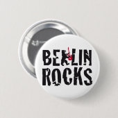 Berlin rocks ronde button 5,7 cm (Voorkant /achterkant)