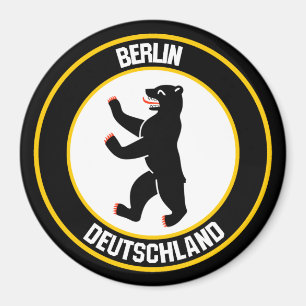 Berlin Round Emblem Magneet