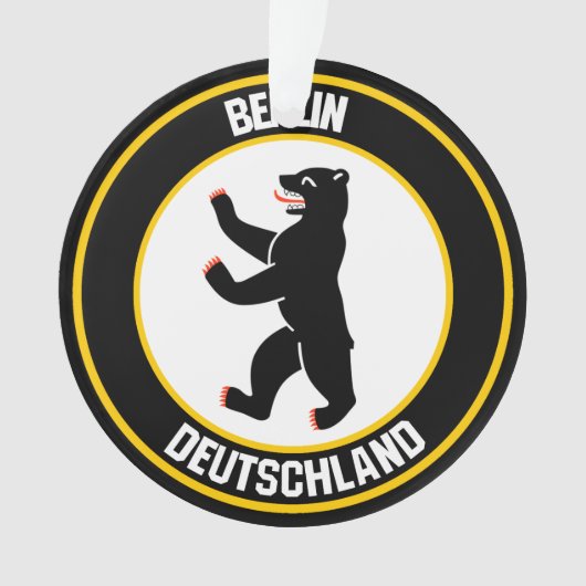 Berlin Round Emblem Ornament (voorkant)