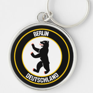 Berlin Round Emblem Sleutelhanger