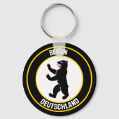 Berlin Round Emblem Sleutelhanger (Voorkant)