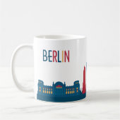Berlin Skyline Coffee Mok (Links)