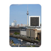 Berlin skyline, Duitsland Magneet (Verticaal)