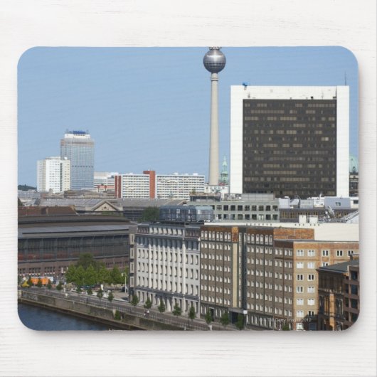 Berlin skyline, Duitsland Muismat (Voorkant)