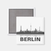 Berlin Skyline Kühlschrank Magnet (Voorkant / Achterkant)