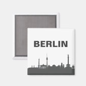 Berlin Skyline Kühlschrank Magnet (Voorkant / Achterkant)
