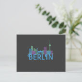 Berlin Skyline Post Cards Briefkaart (Staand voorkant)