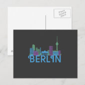 Berlin Skyline Post Cards Briefkaart (Voorkant / Achterkant)
