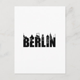 Berlin Skyline Skyscrapers City Briefkaart