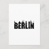 Berlin Skyline Skyscrapers City Briefkaart (Voorkant)