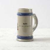 Berlin Skyline Tasse – Heimatliebe Pur Bierpul (Voorkant rechts)