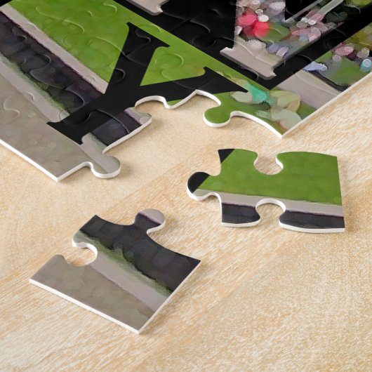 Berlin Square Puzzle Legpuzzel (Zijkant)