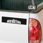 Berlin Stadt Skyline - Autoaufkleber Bumpersticker (Op Truck)